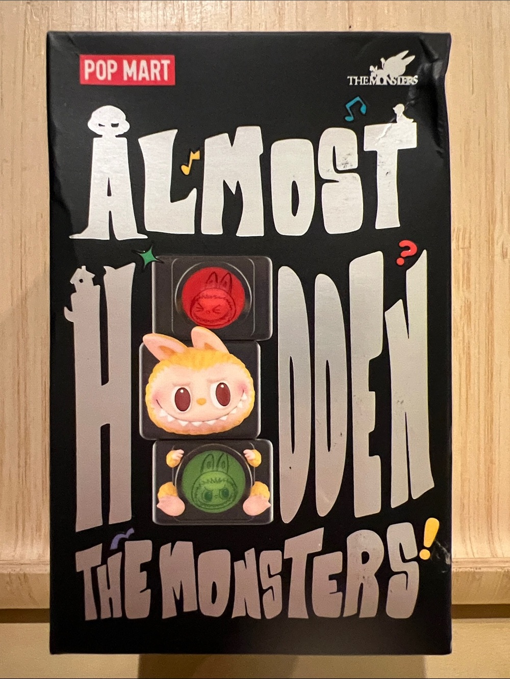 POP MART Almost Hidden The Monsters Blond Box NIB